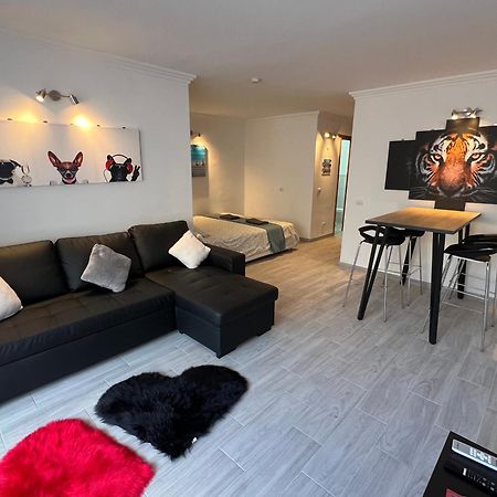 Air Conditioning, Private Parking And Fully Equipped Kitchen In Hotel Room In Golf Del Sur, Tenerife サンミゲル・デ・アボナ エクステリア 写真