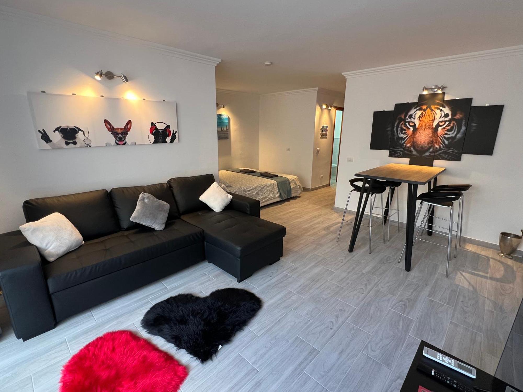 Air Conditioning, Private Parking And Fully Equipped Kitchen In Hotel Room In Golf Del Sur, Tenerife サンミゲル・デ・アボナ エクステリア 写真